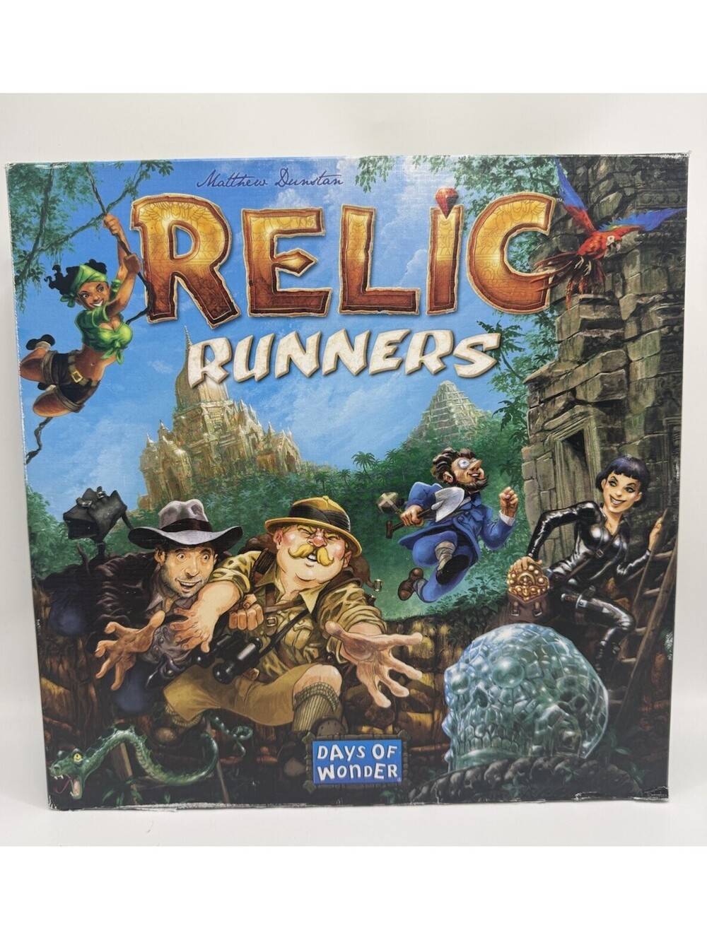 Relic Runners Board Game Days of Wonder 2013 Matthew Dunstan Complete
